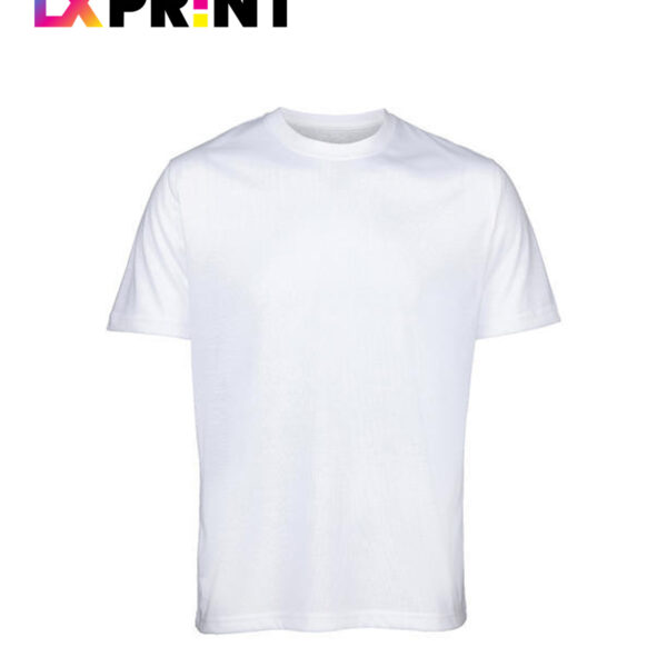 T-shirt Blanc pour Sublimation – Polycoton Premium