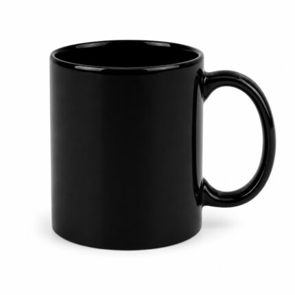 Tasse magique noire sublimation 330 ml personnalisable